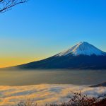 Het landschap van Japan