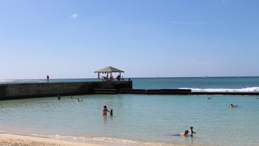 Stranden in Japan